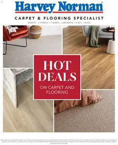 Preview of catalogue Harvey Norman September Flooring from shop Harvey Norman valid 03/09/2026
