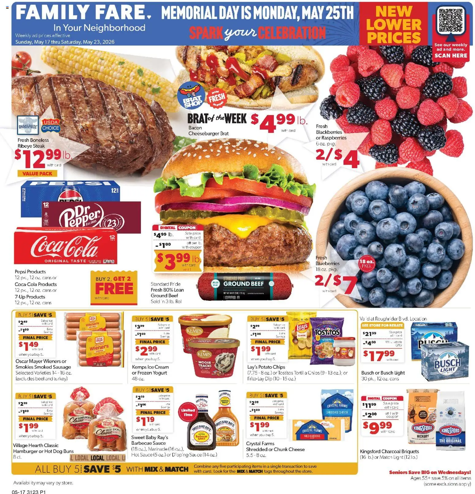 Ad Preview of Family Fare Family Fare Weekly Ad - ND from 05/17/2026