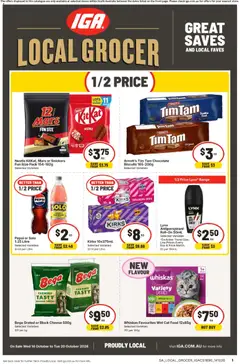 Preview of catalogue IGA Local Grocer SA from shop IGA valid 14/10/2026