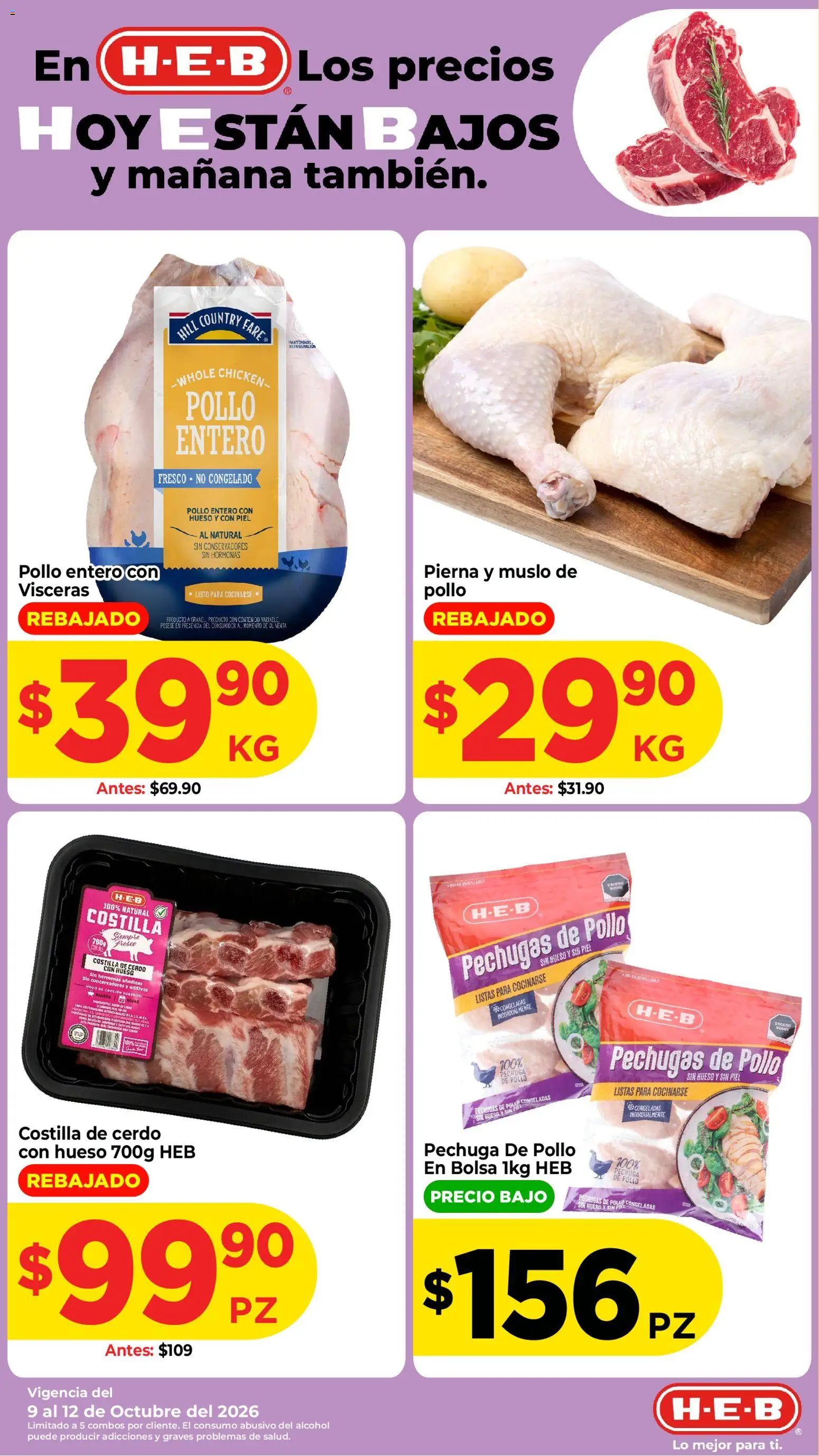 Vista previa las ofertas de la tienda H-E-B - H-E-B folleto desde el 09/10/2026 