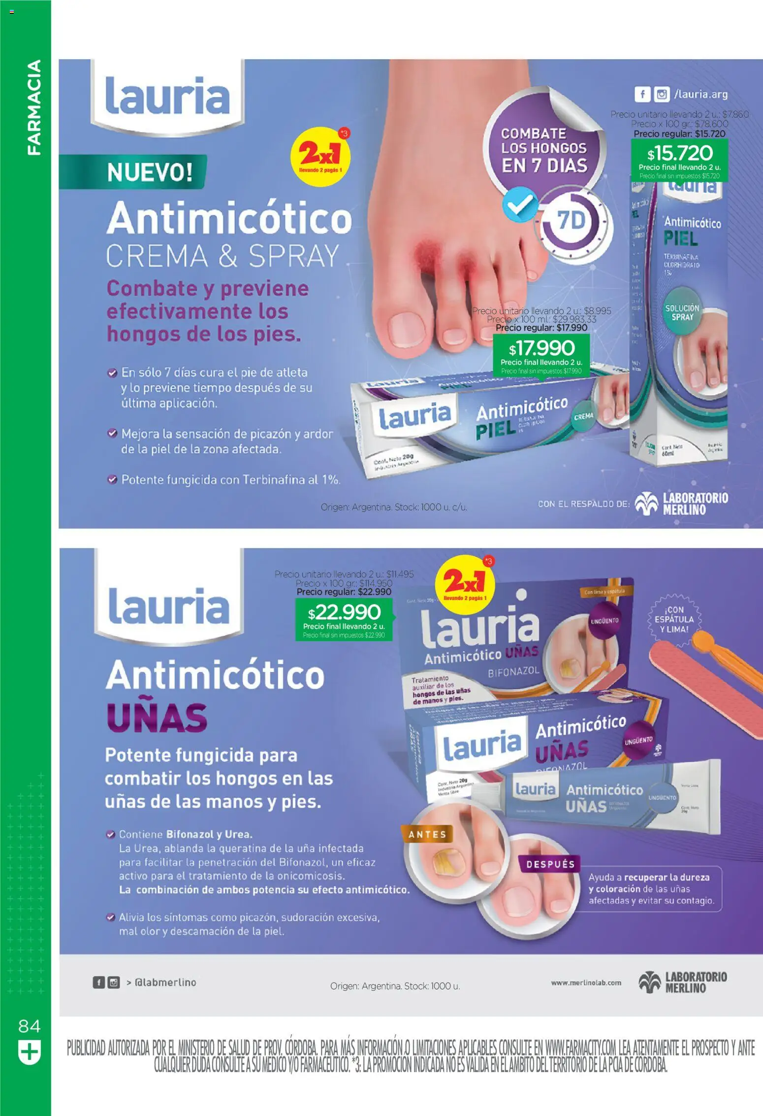 Vista previa del folleto de la tienda Farmacity válido desde el 01/10/2026 