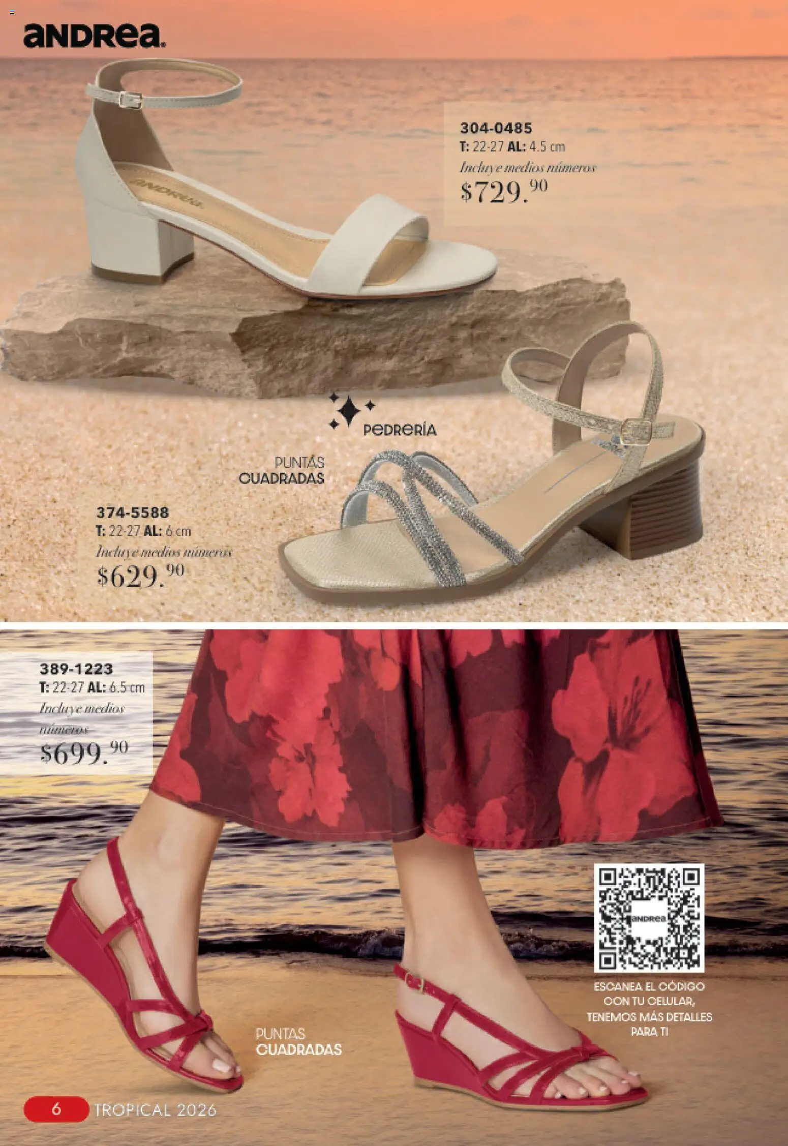 Vista previa las ofertas de la tienda Andrea - Andrea catálogo Tropical desde el 23/08/2026 