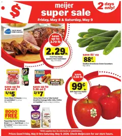 Ad Preview of Meijer Meijer Super Sale from 05/08/2026