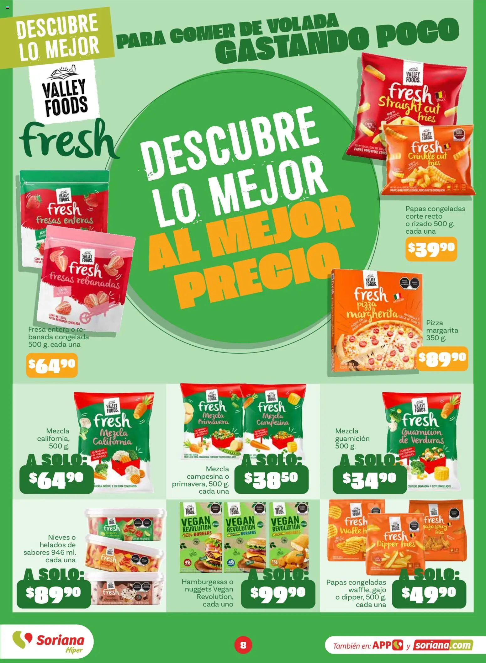 Vista previa las ofertas de la tienda Soriana - Soriana Descubre lo mejor al mejor precio Híper Nacional desde el 31/08/2026 
