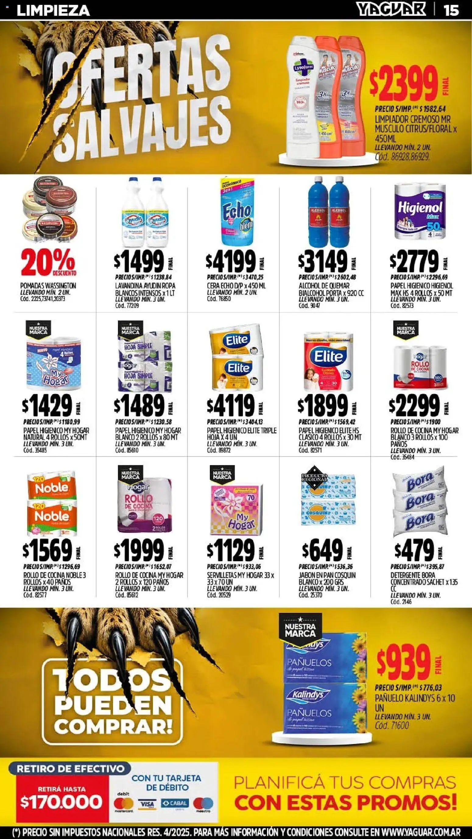 Vista previa del folleto de la tienda Yaguar válido desde el 03/08/2026 