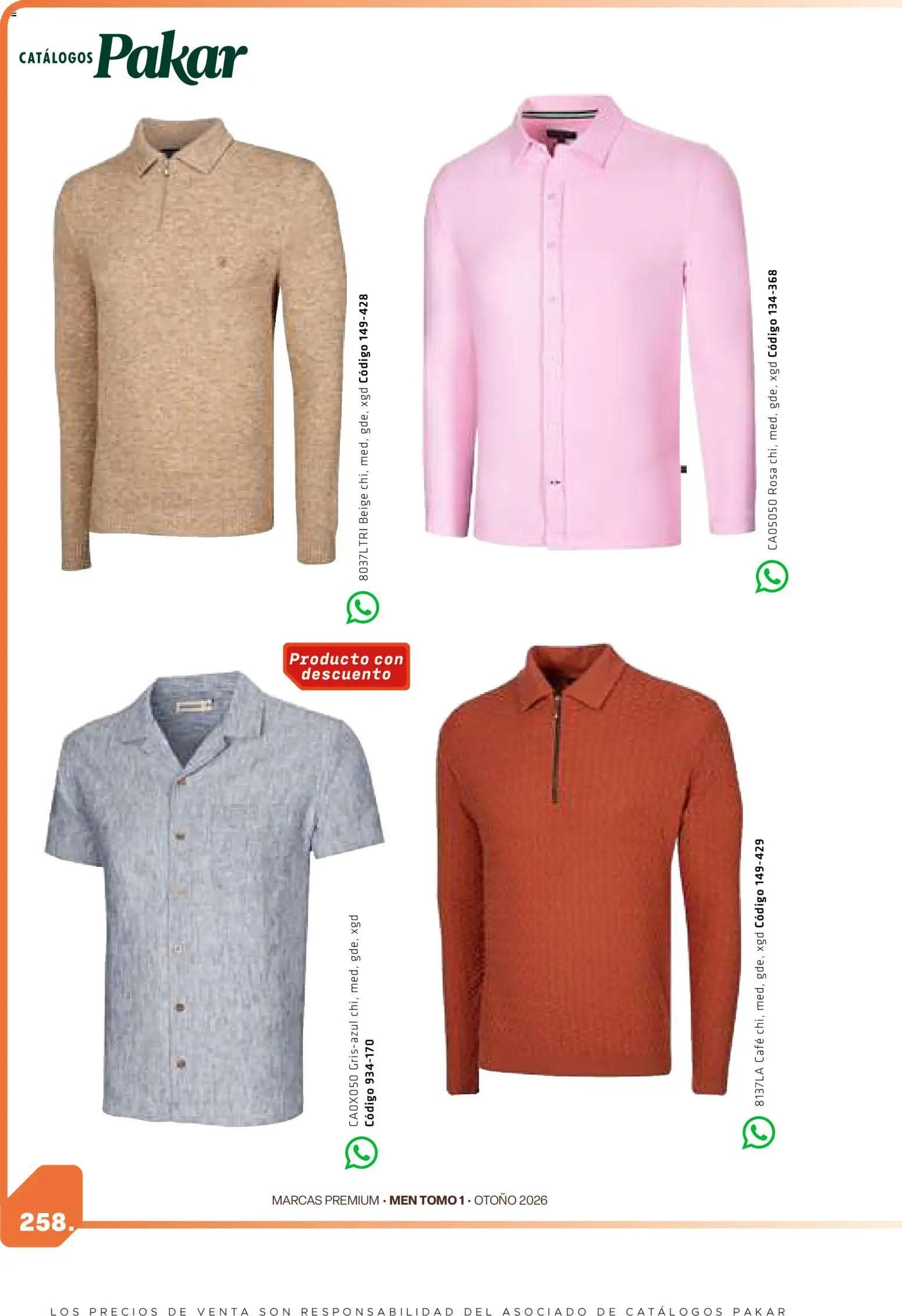 Vista previa las ofertas de la tienda SC Pakar - SC Pakar catálogo Premium Men Tomo 1 desde el 28/08/2026 