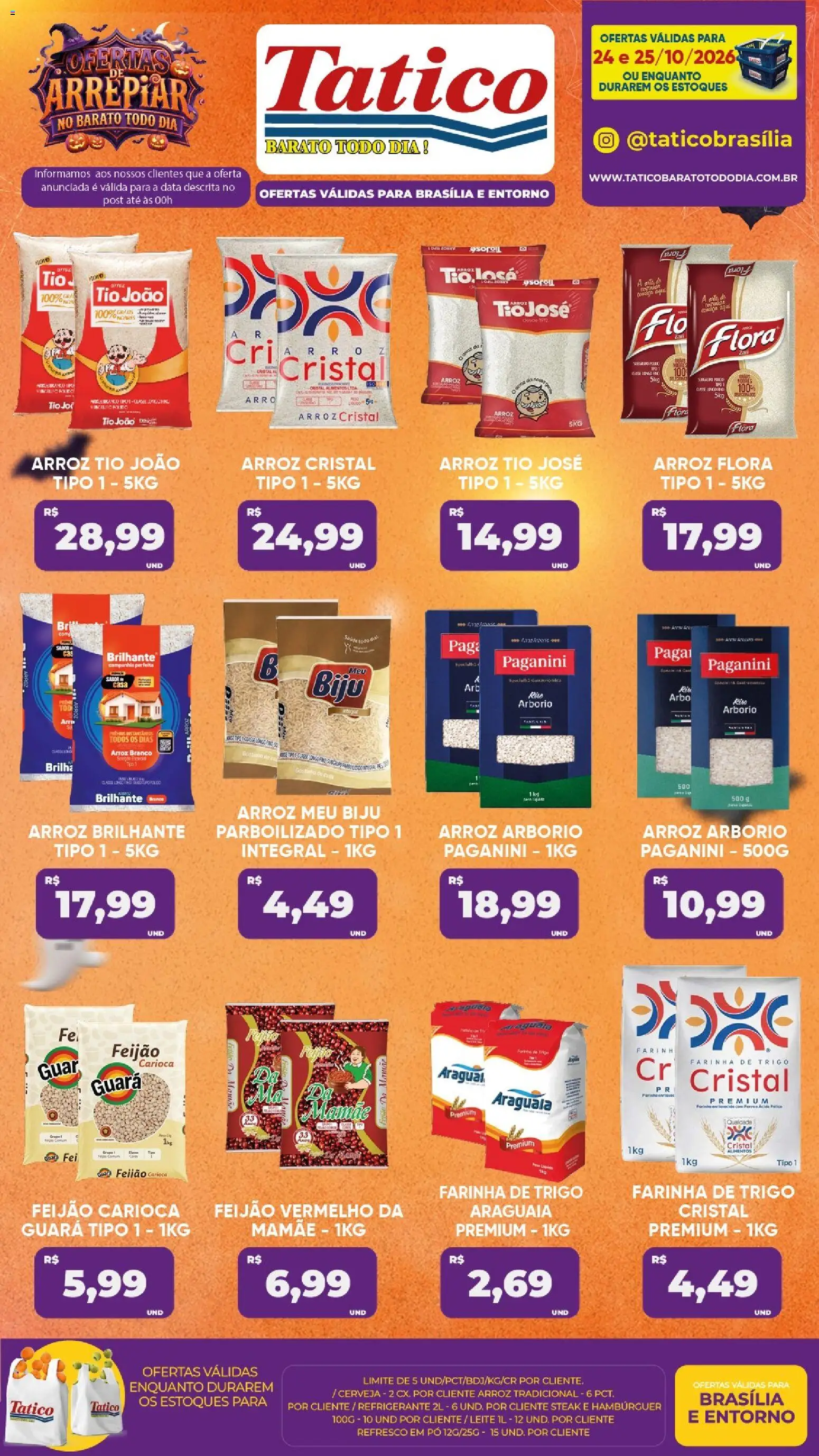 Pré-Visualização do folheto "Tatico ofertas FDS" da loja Tatico válido a partir de 24/10/2026