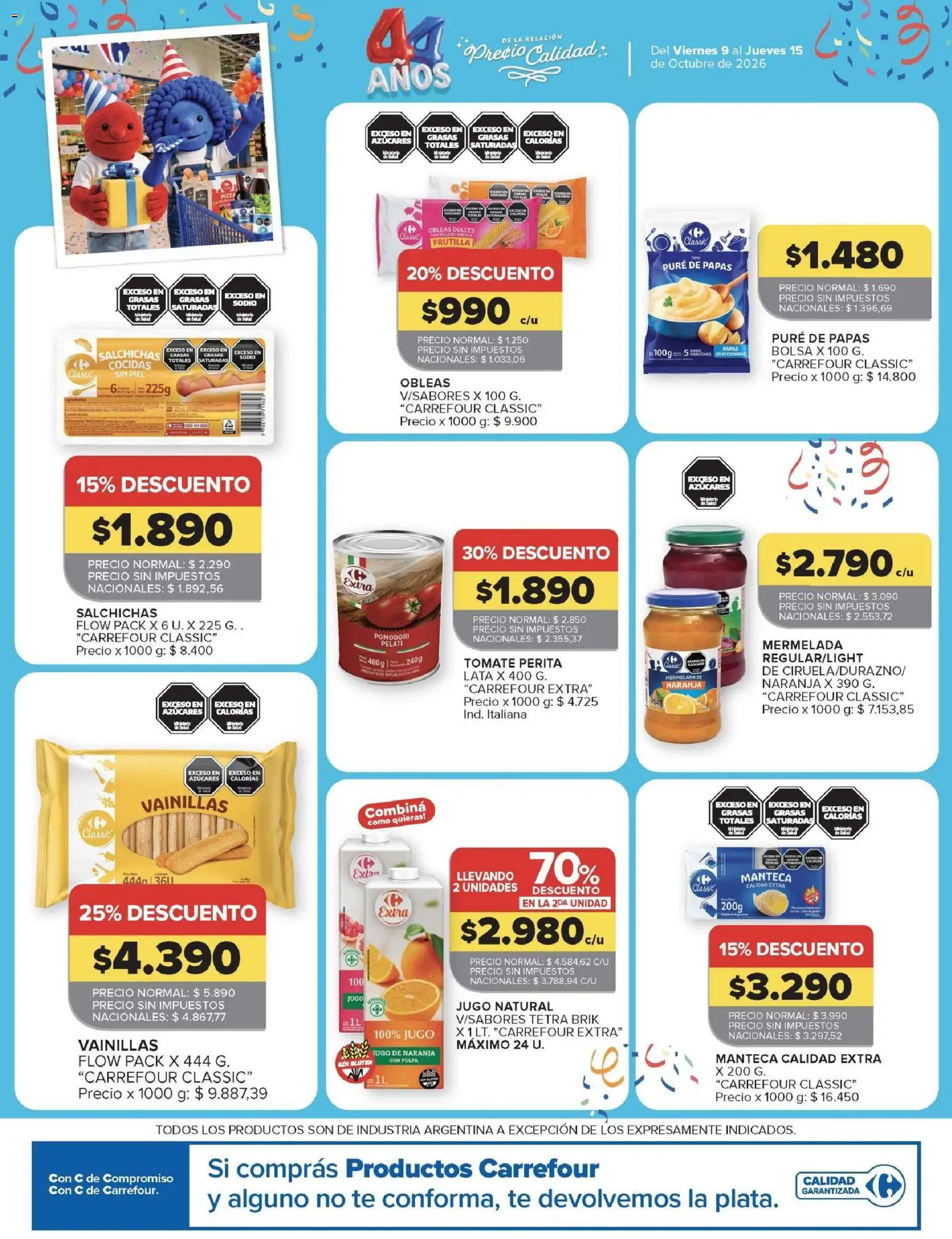 Vista previa del folleto de la tienda Carrefour válido desde el 09/10/2026 