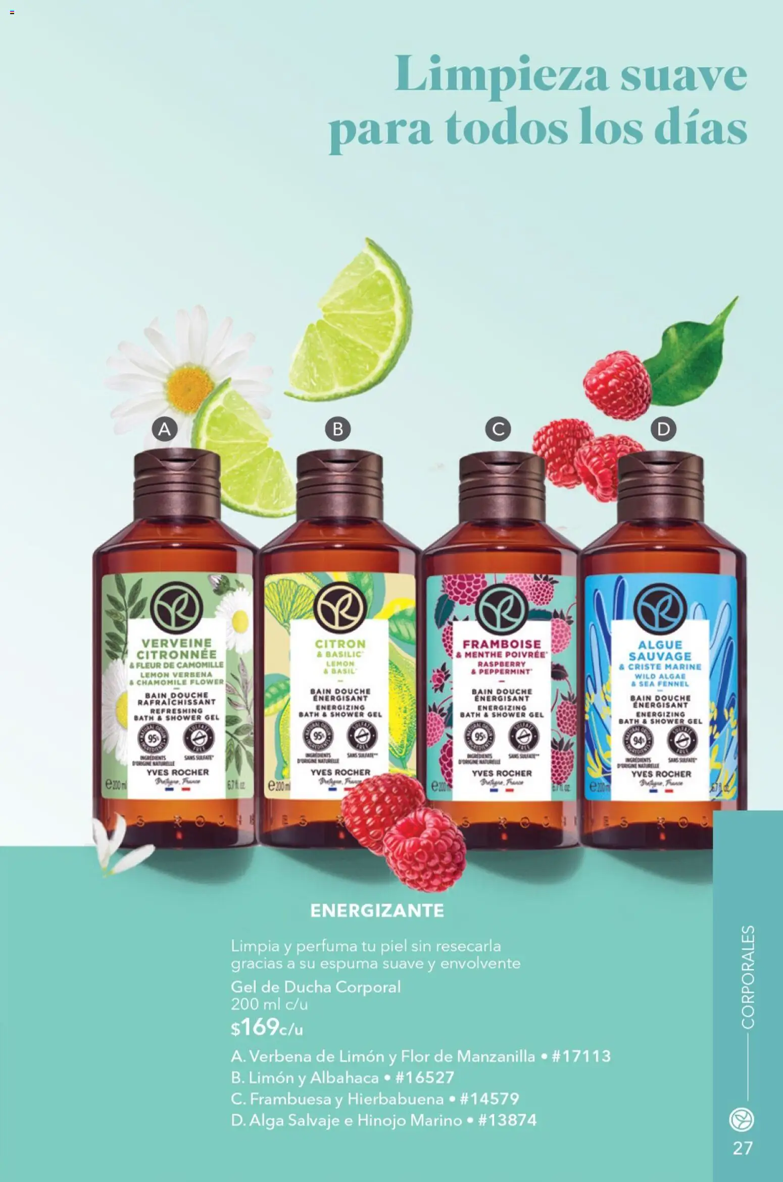 Vista previa las ofertas de la tienda Yves Rocher - Yves Rocher campaña 9 2026 desde el 23/06/2026 - Limón, Hinojo, Espuma, Gel de ducha