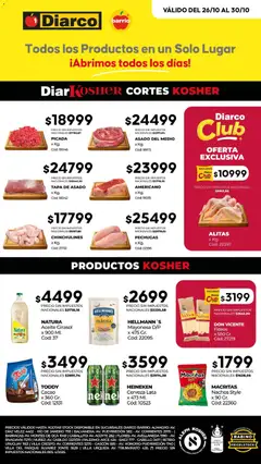 Vista previa del folleto de la tienda Diarco válido desde el 26/10/2026 