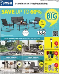 Un aperçu du dépliant JYSK weekly flyer du magasin JYSK est valide à partir 4 juin 2026