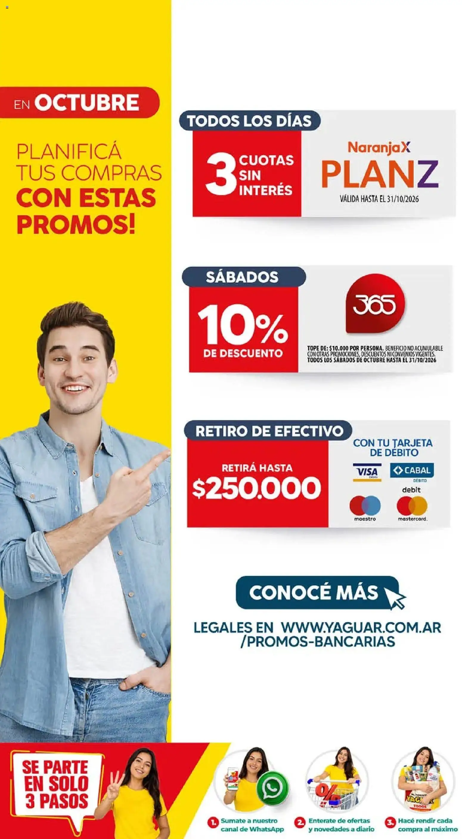 Vista previa del folleto de la tienda Yaguar válido desde el 26/10/2026 