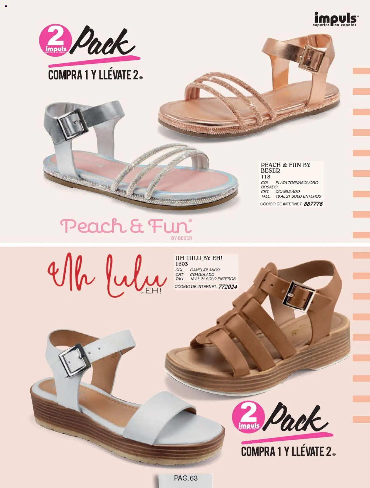 Vista previa las ofertas de la tienda Impuls - Impuls catálogo Niña desde el 01/07/2026 