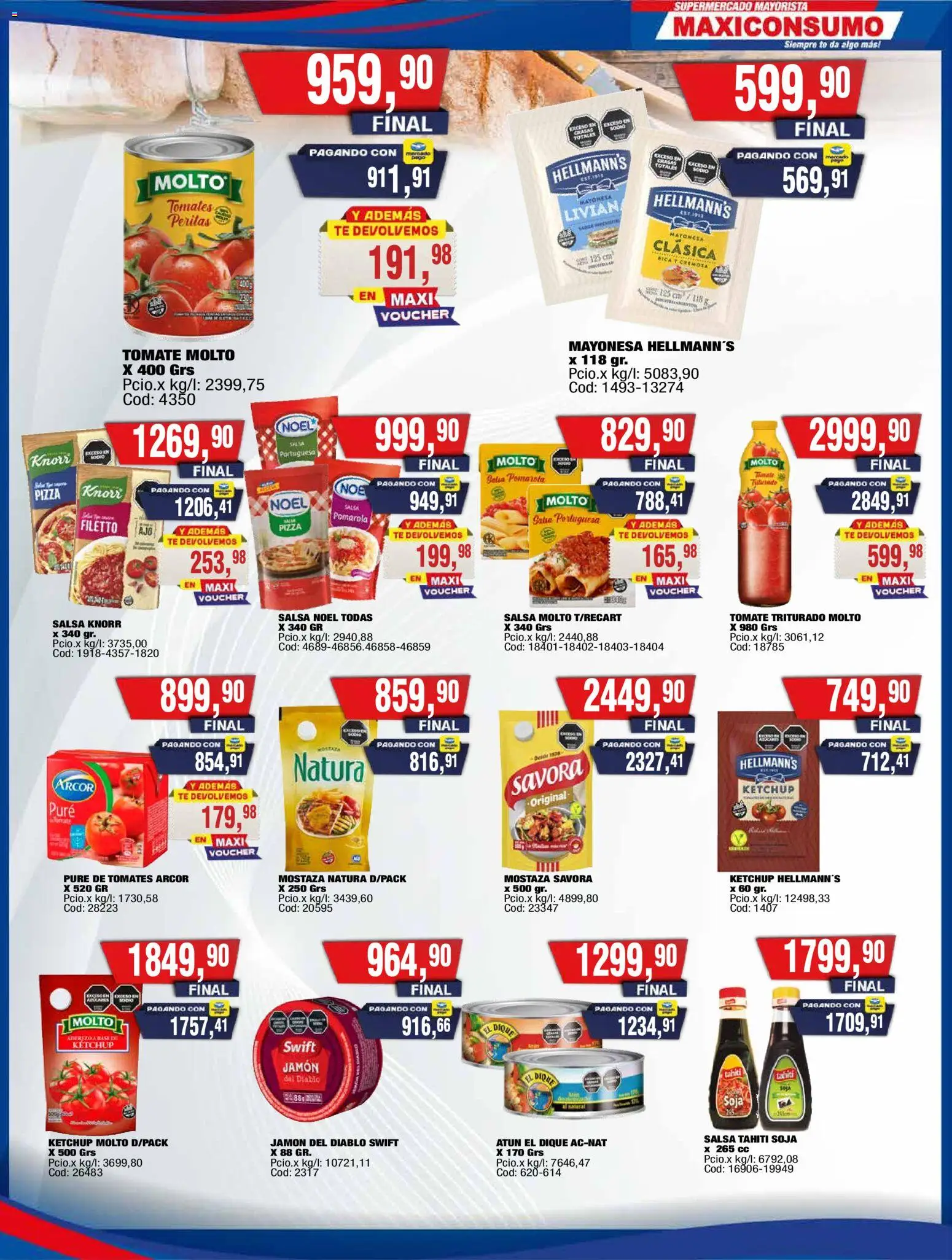 Vista previa del folleto de la tienda Maxiconsumo válido desde el 05/10/2026 