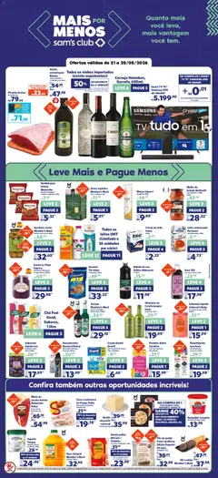 Pré-Visualização do folheto "Sam's Club - Ofertas da semana" da loja Sam's Club válido a partir de 21/05/2026