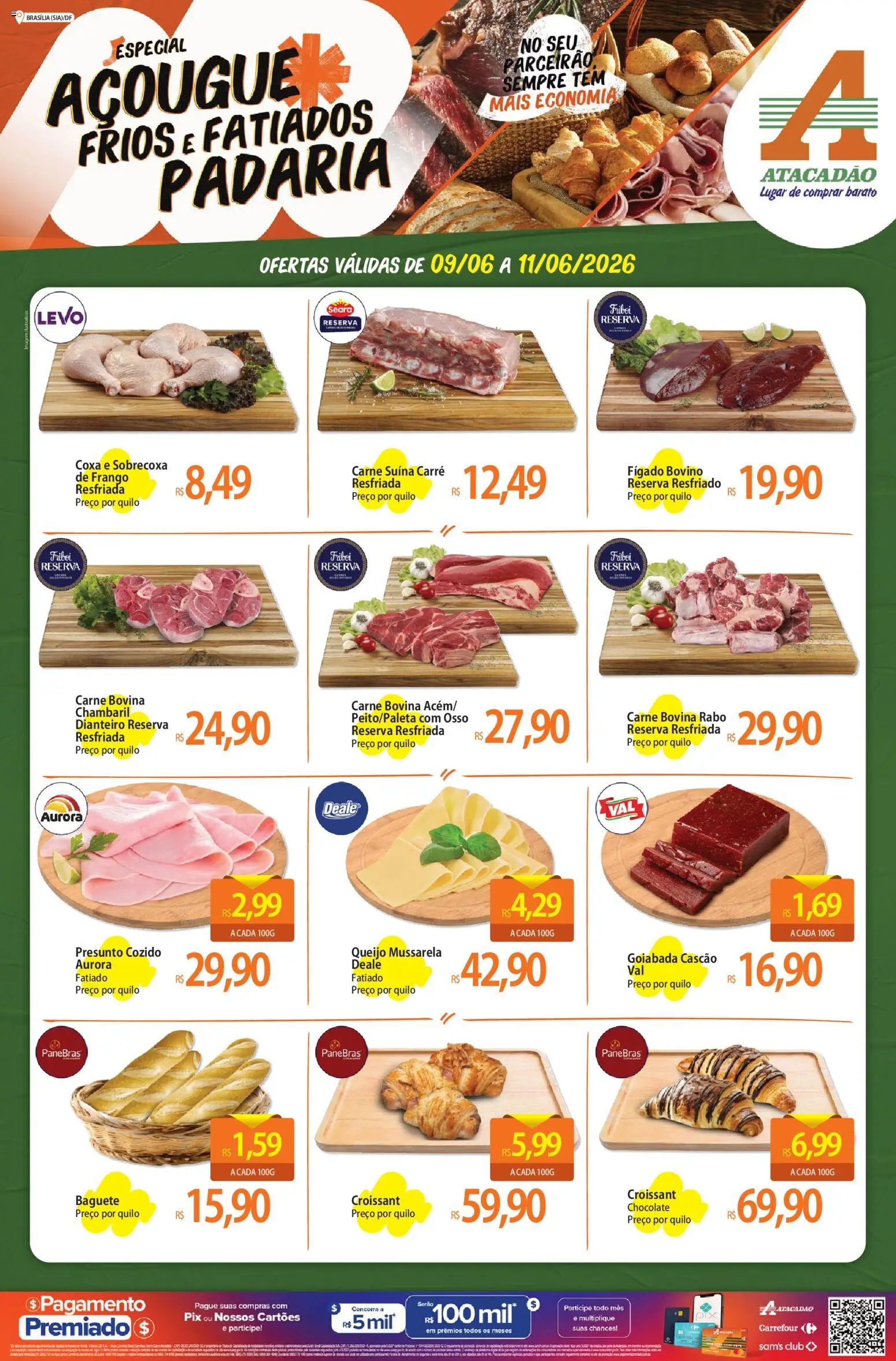 Pré-Visualização do folheto "Atacadão ofertas - DF" da loja Atacadão válido a partir de 09/06/2026