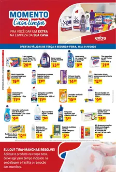 Pré-Visualização do folheto "Extra ofertas de Mercado Casa Limpa" da loja Extra válido a partir de 15/09/2026