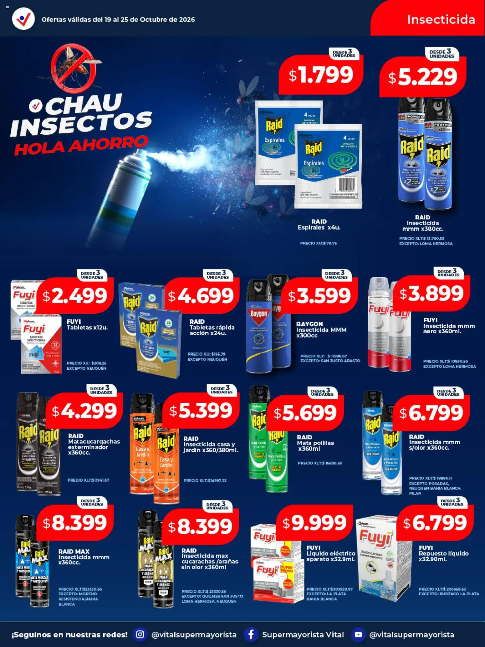 Vista previa del folleto de la tienda Vital válido desde el 19/10/2026 