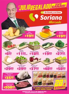 Vista previa las ofertas de la tienda Soriana - Soriana Fin de Semana Mercado: Coah, Chih y Dur desde el 12/06/2026 