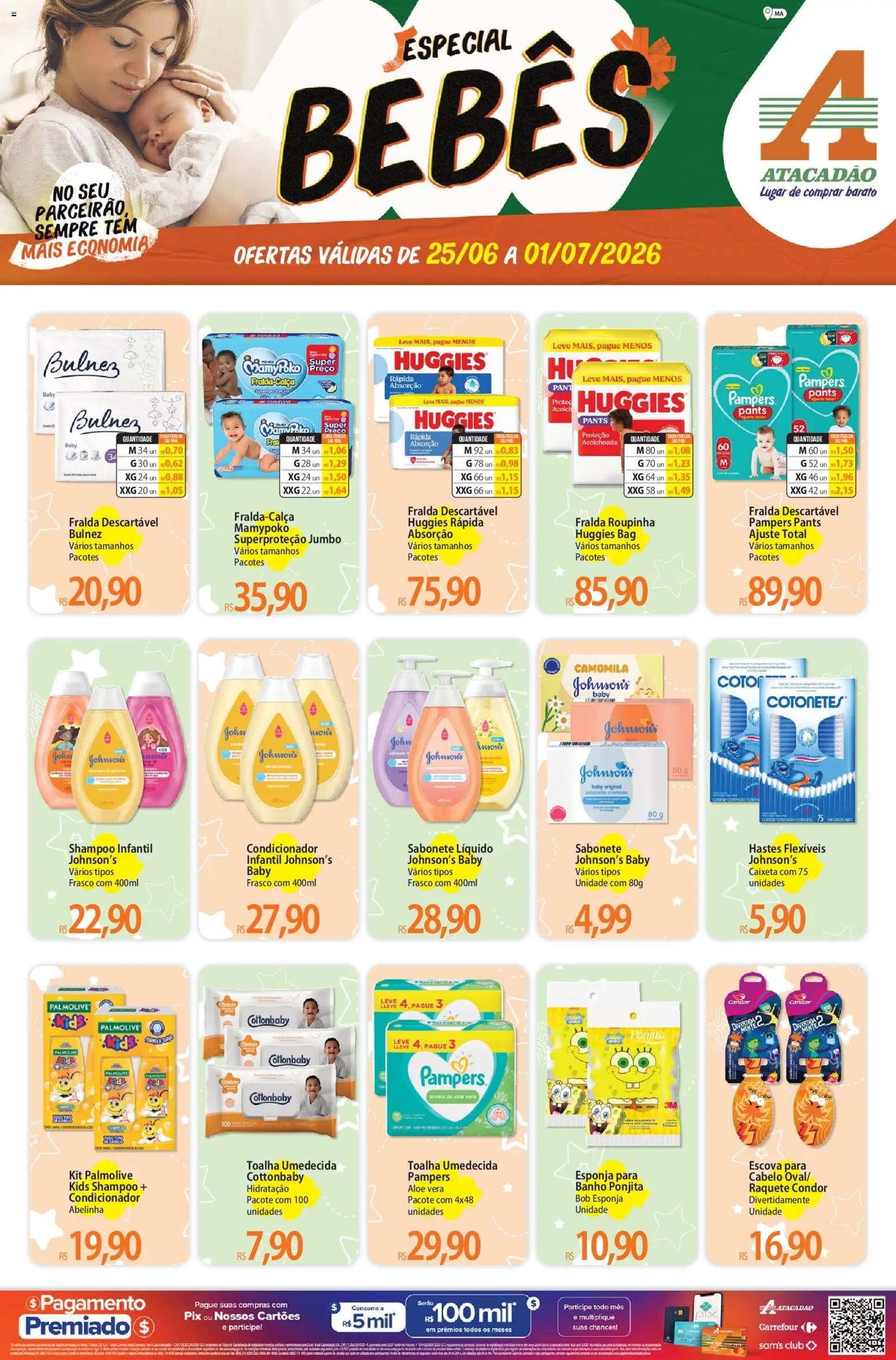 Pré-Visualização do folheto "Atacadão ofertas - MA" da loja Atacadão válido a partir de 25/06/2026