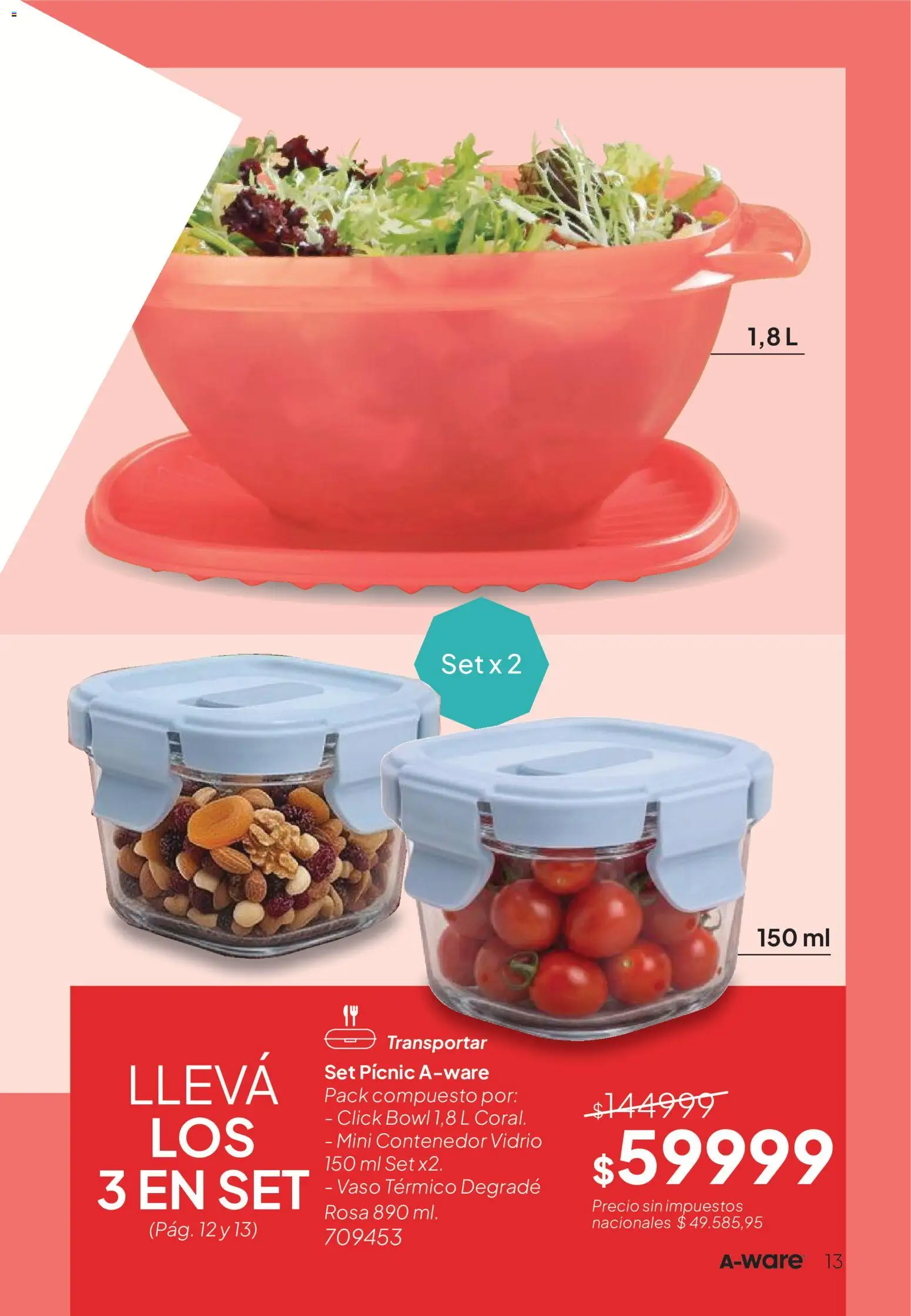 Vista previa del folleto de la tienda Tupperware válido desde el 18/09/2026 