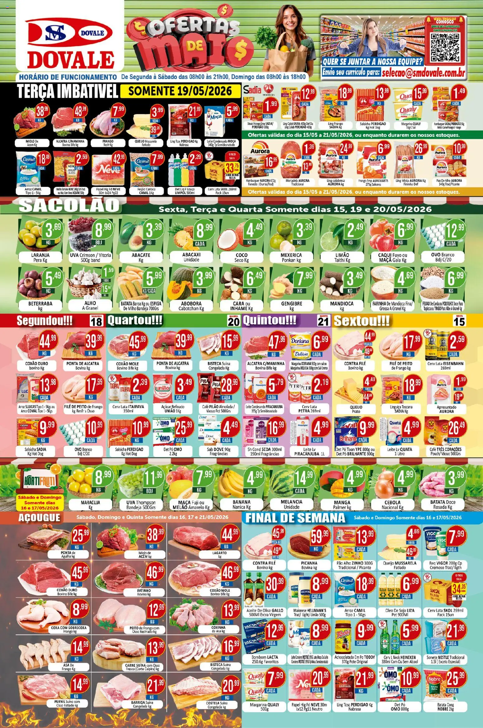 Pré-Visualização do folheto "Dovale - Ofertas da semana" da loja Dovale válido a partir de 15/05/2026