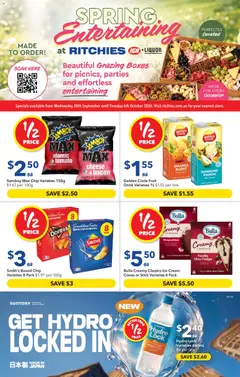 Preview of catalogue Ritchies catalogue Spring Entertaining from shop Ritchies valid 30/09/2026