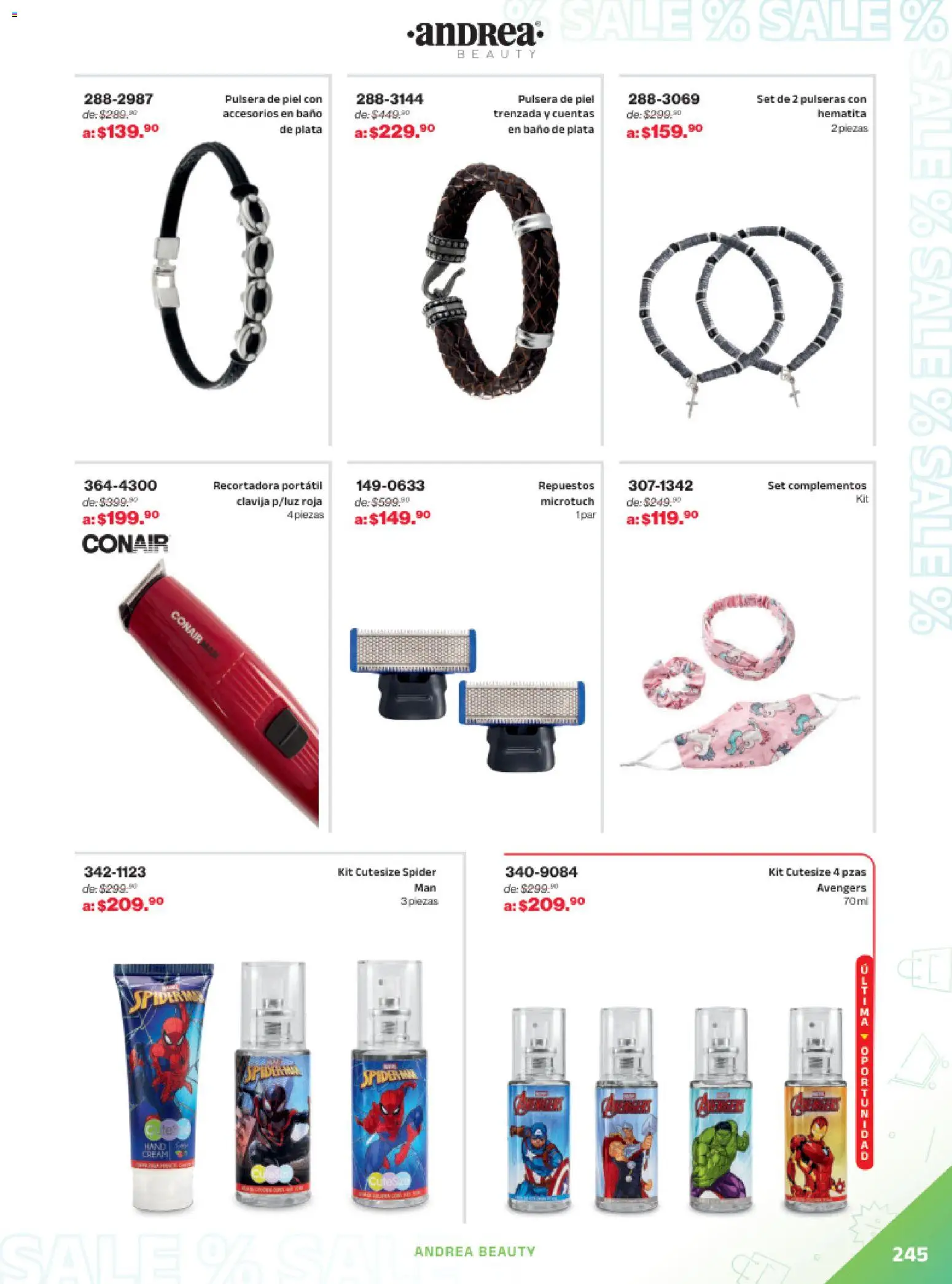 Vista previa las ofertas de la tienda Andrea - Catálogo Outlet desde el 21/12/2025 - Baño, Pulsera