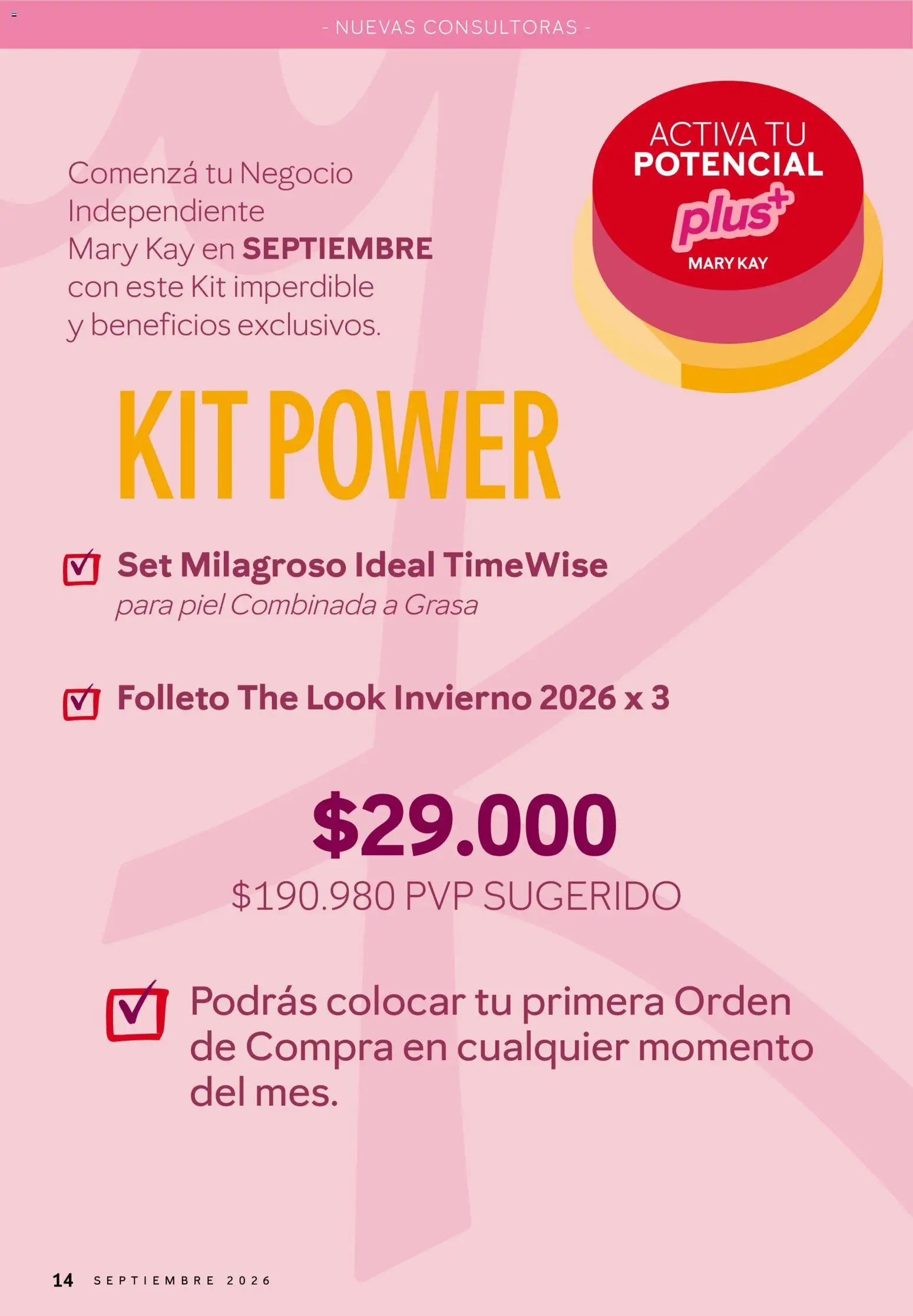 Vista previa del folleto de la tienda Mary Kay válido desde el 01/09/2026 