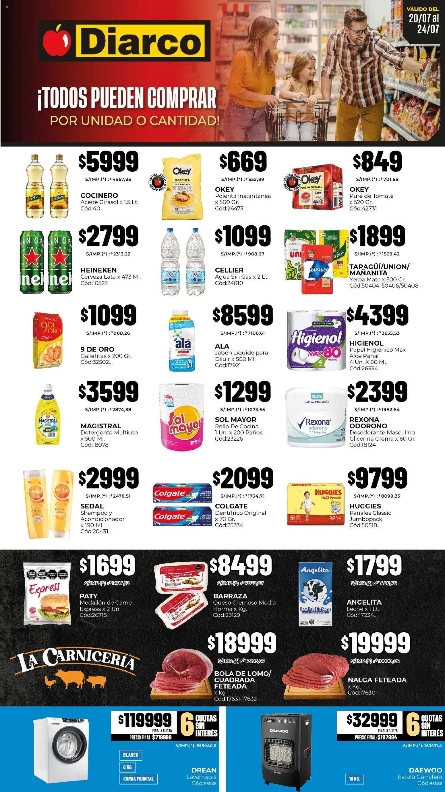 Vista previa del folleto de la tienda Diarco válido desde el 20/07/2026 