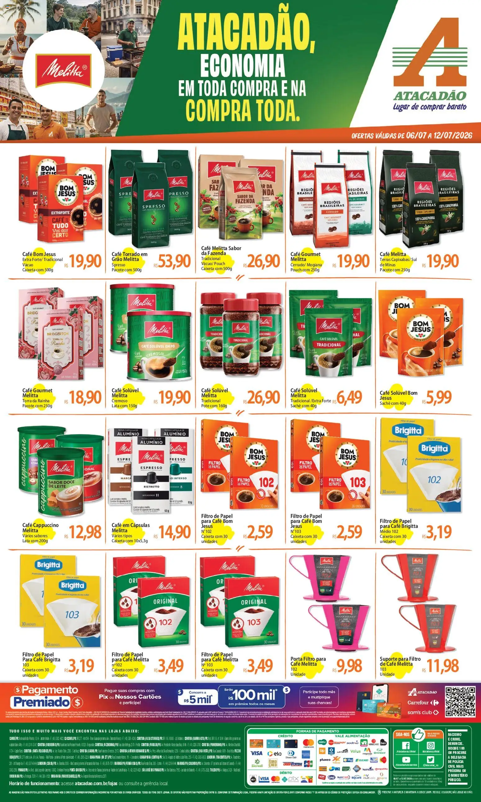 Pré-Visualização do folheto "Atacadão - Ofertas da semana" da loja Atacadão válido a partir de 06/07/2026