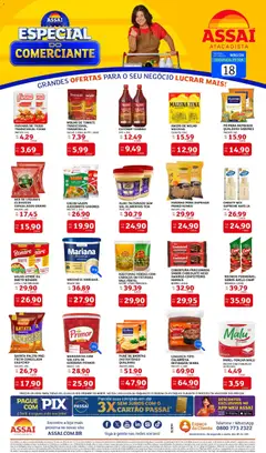 Pré-Visualização do folheto "Assaí Atacadista ofertas - RN" da loja Assaí Atacadista válido a partir de 18/05/2026