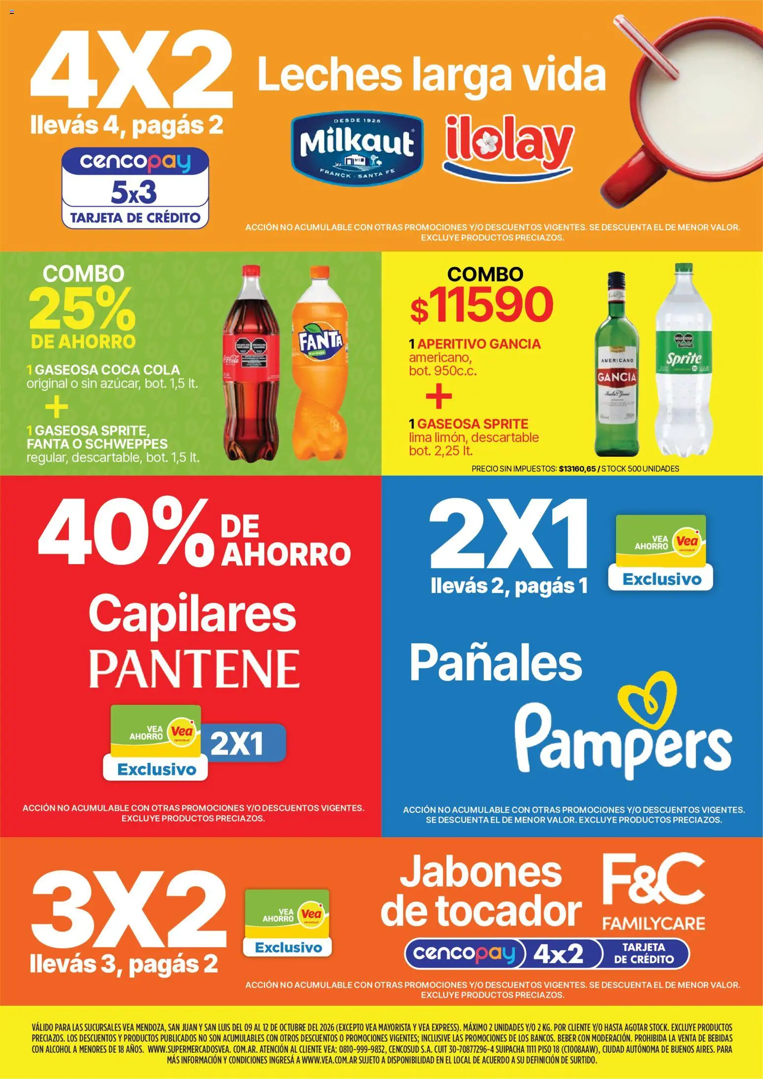 Vista previa del folleto de la tienda Vea válido desde el 09/10/2026 