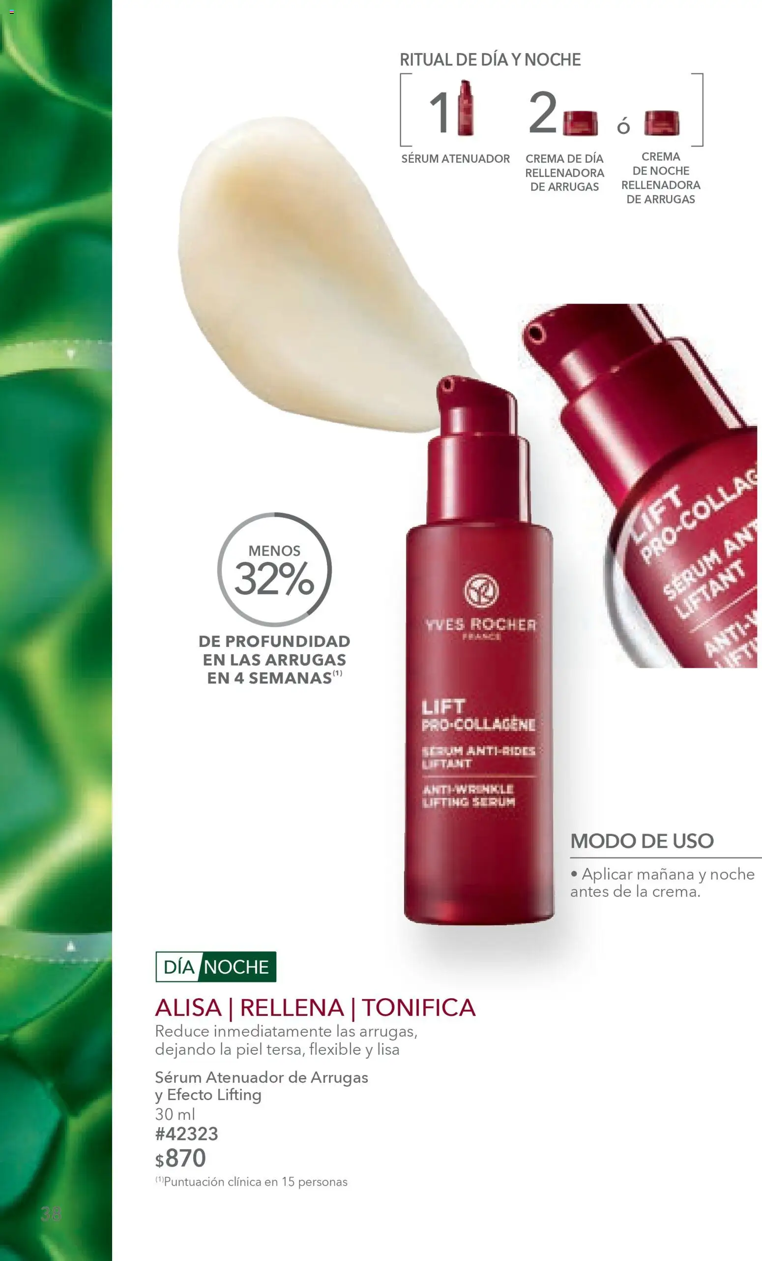 Vista previa las ofertas de la tienda Yves Rocher - Campaña 4 2026 desde el 03/03/2026 - Crema, Serum, Flexible, Atenuador