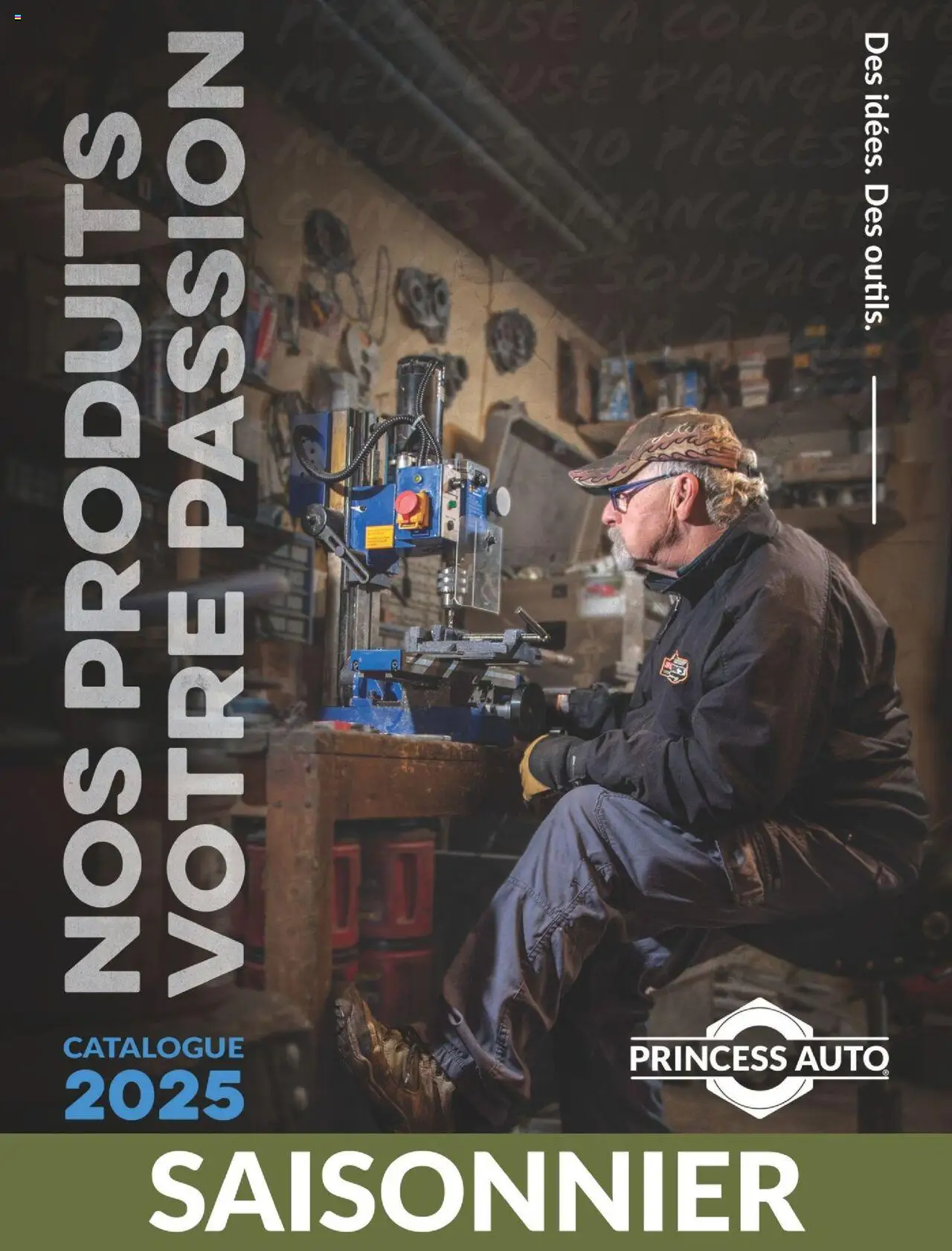 Preview of leaflet Saisonnier from shop Princess Auto is valid from Apr 16, 2025