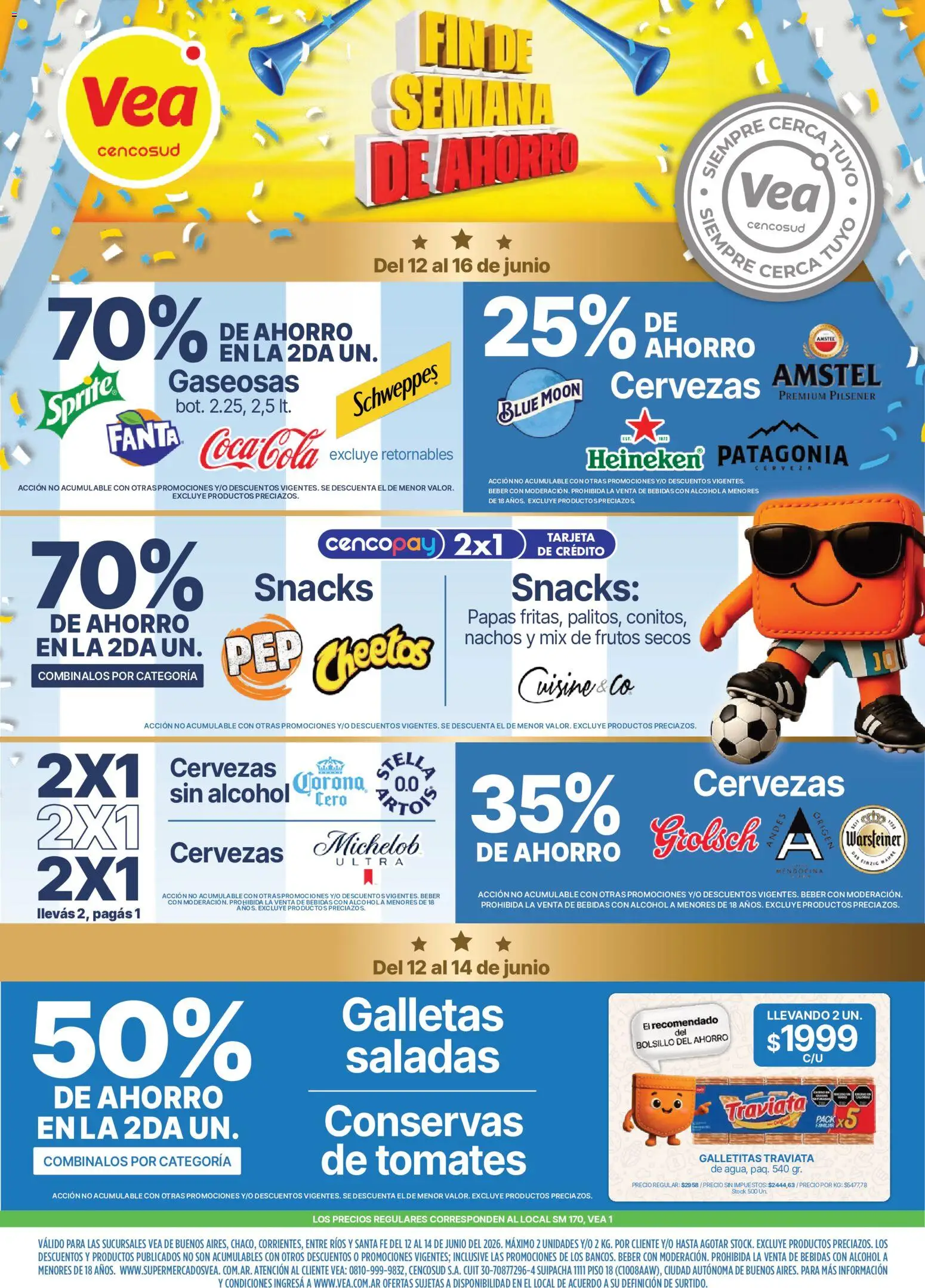 Vista previa del folleto de la tienda Vea válido desde el 12/06/2026 