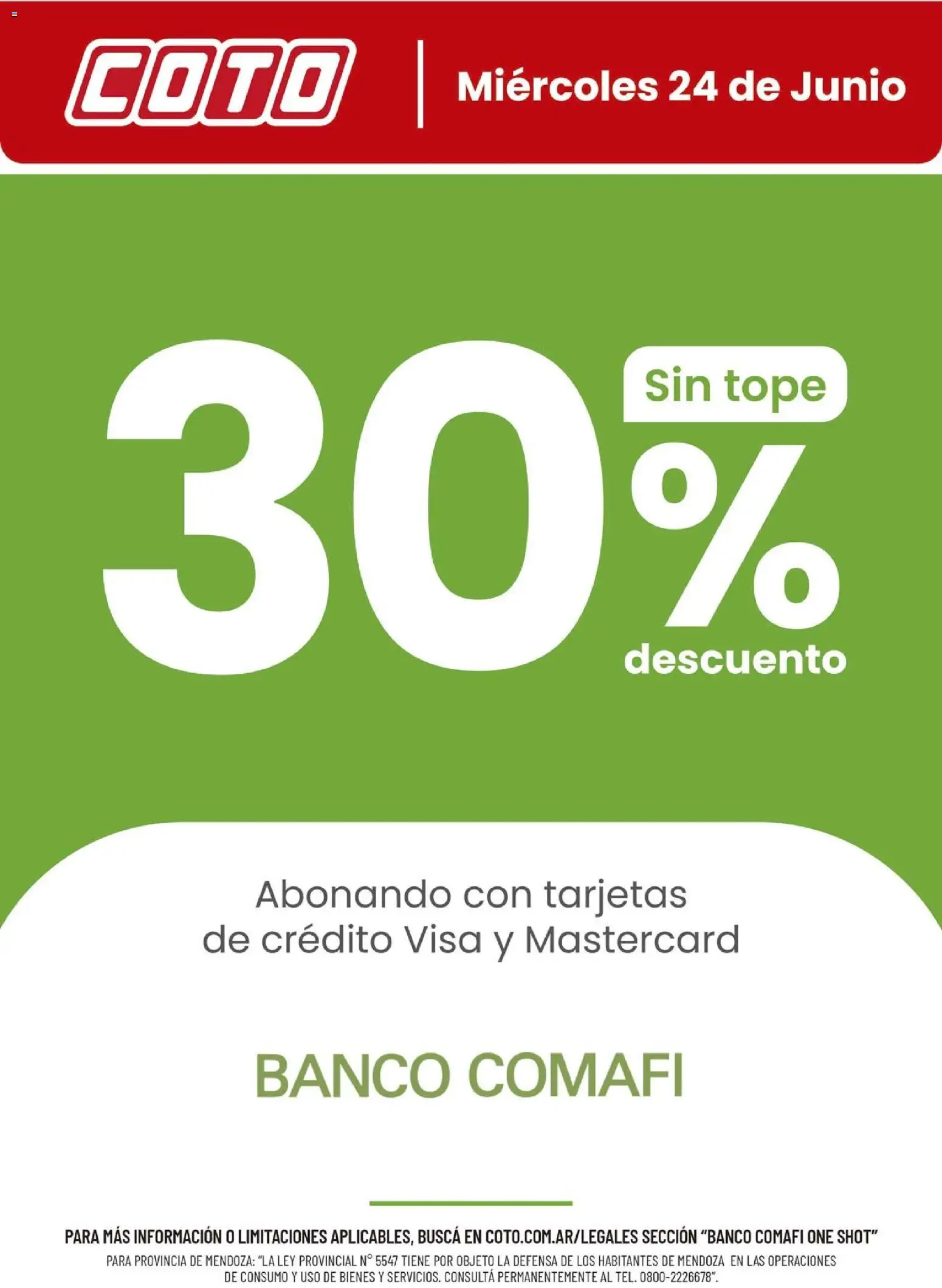 Vista previa del folleto de la tienda Coto válido desde el 24/06/2026 