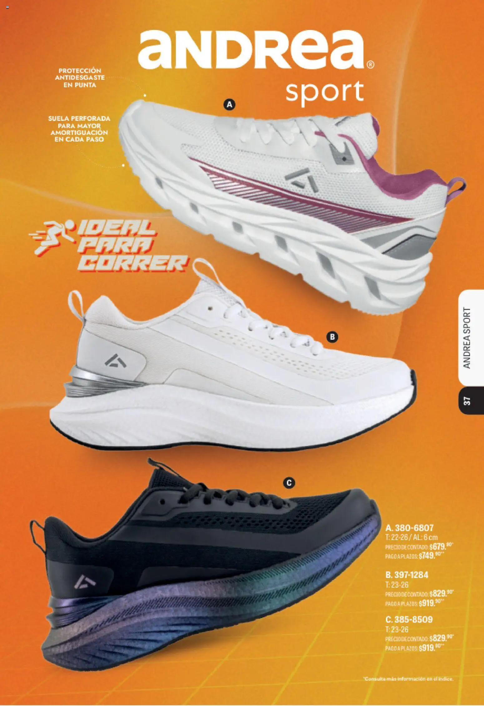 Vista previa las ofertas de la tienda Andrea - Andrea catálogo Deportivo Completo desde el 09/08/2026 