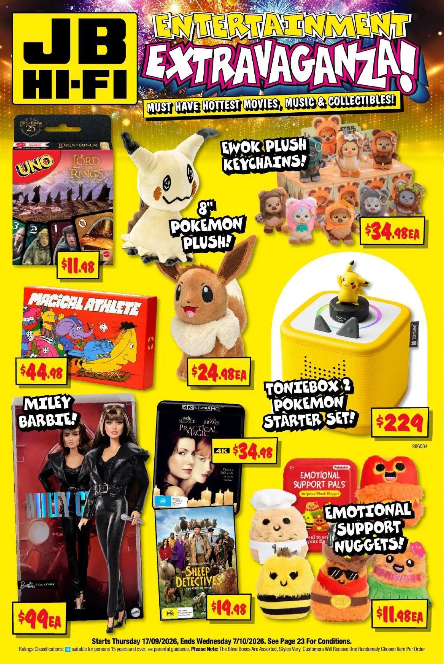 Preview of catalogue JB Hi-Fi Entertainment Extravaganza from shop JB Hi-Fi valid 17/09/2026