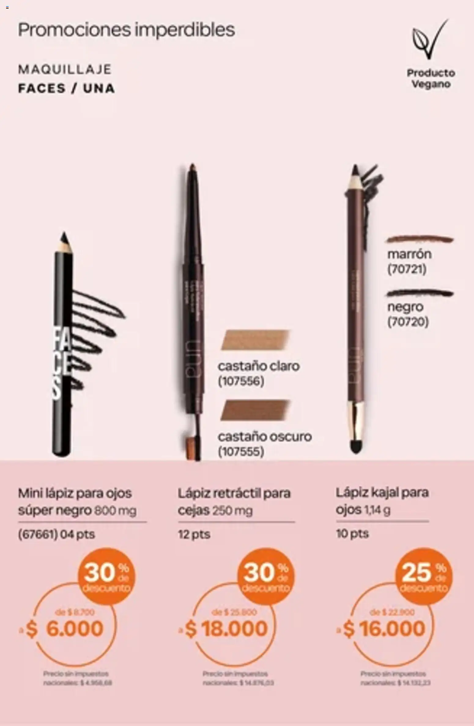 Vista previa del folleto de la tienda Natura válido desde el 01/10/2026 - Maquillaje