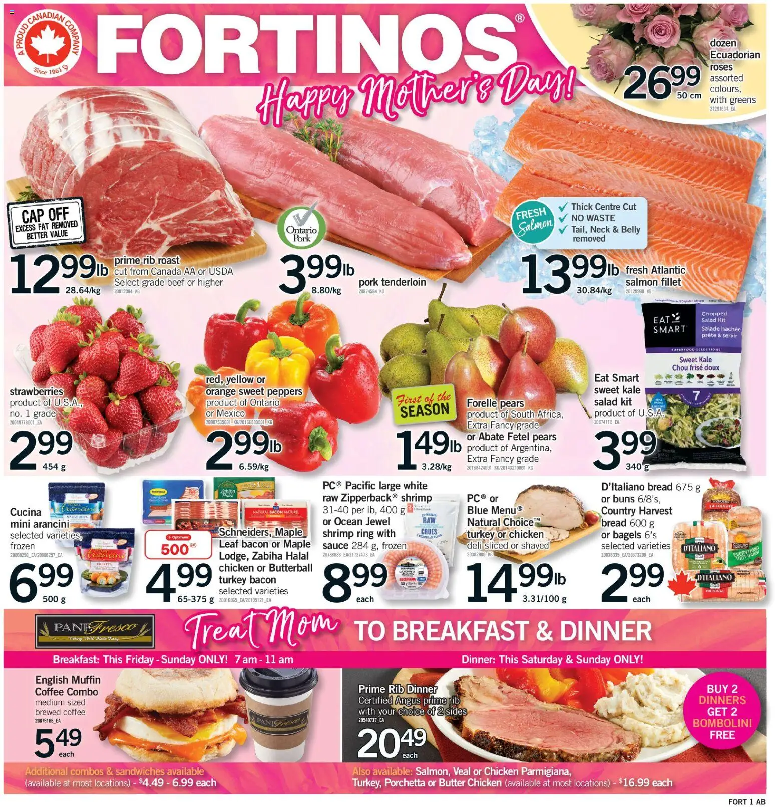 Preview of leaflet Fortinos weekly flyer - Stoney Creek from shop Fortinos is valid from May 07, 2026