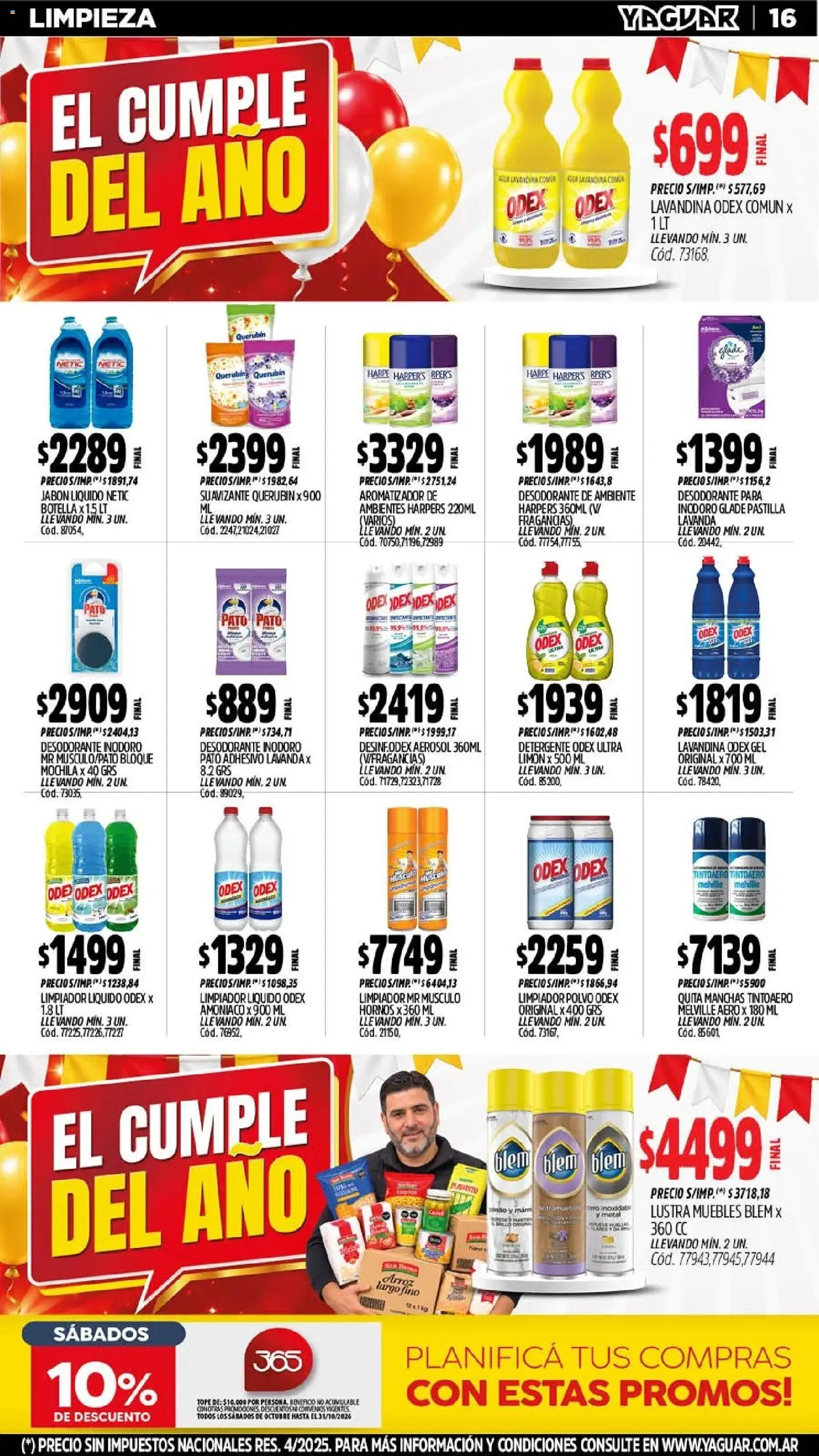 Vista previa del folleto de la tienda Yaguar válido desde el 26/10/2026 