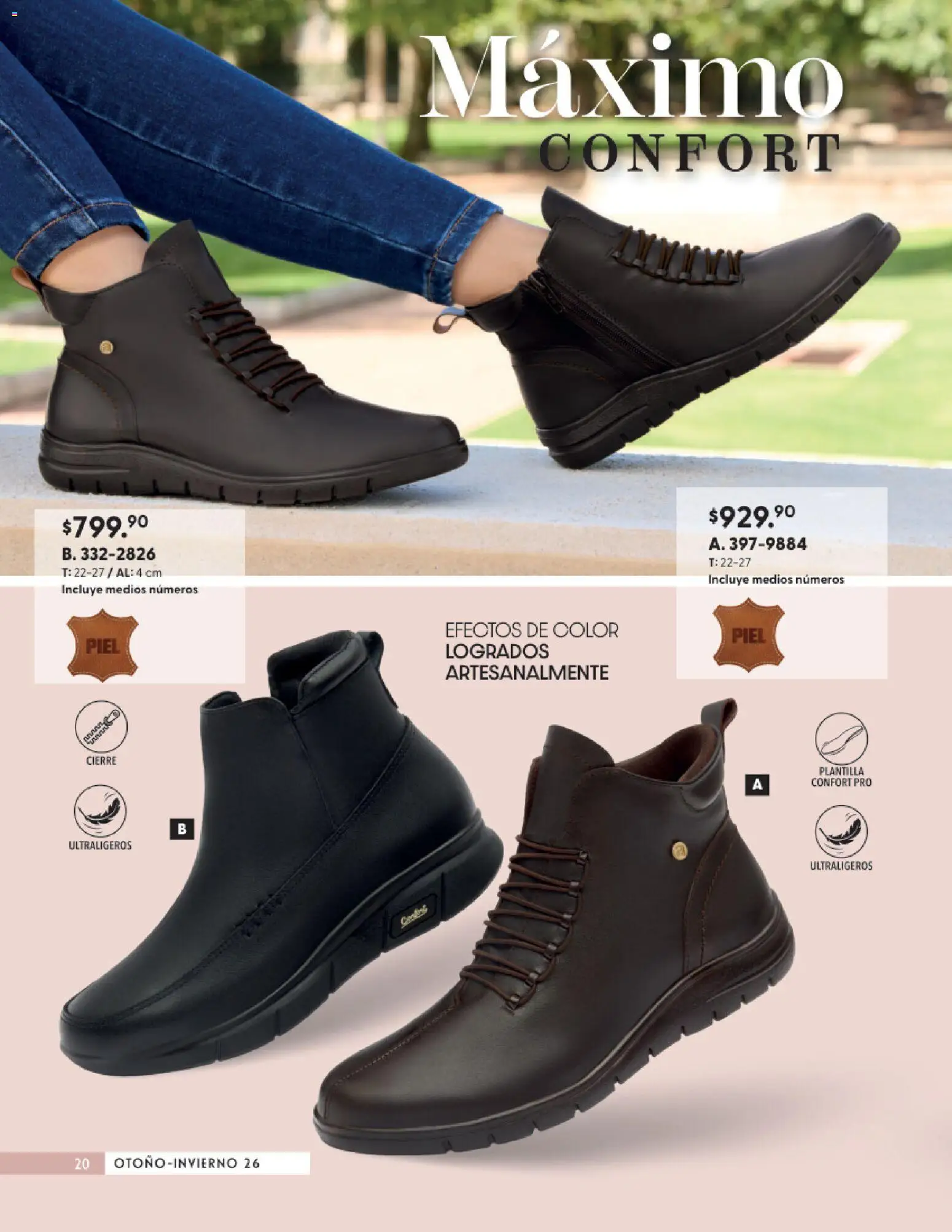 Vista previa las ofertas de la tienda Andrea - Andrea catálogo Calzado Confort desde el 23/08/2026 