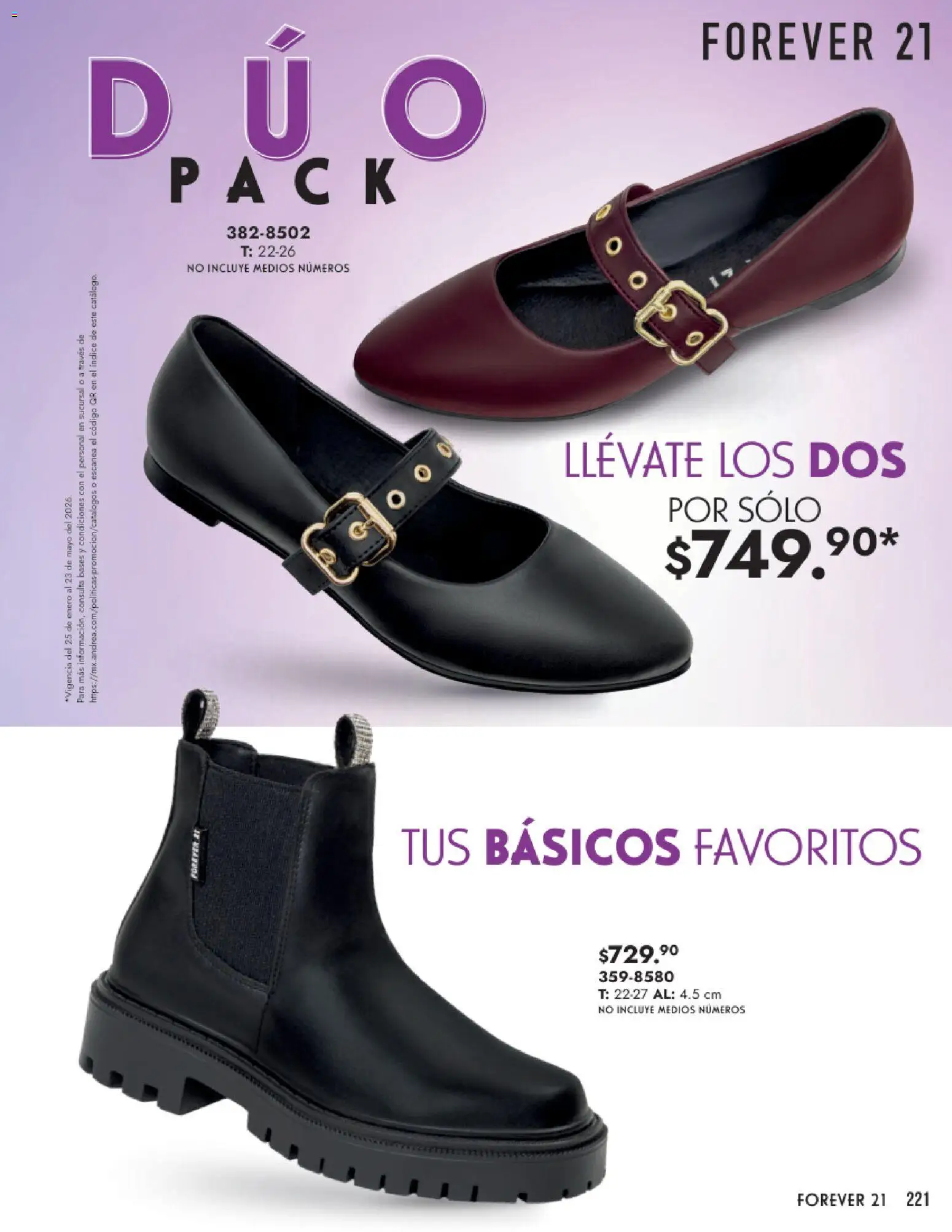 Vista previa las ofertas de la tienda Andrea - Catálogo Calzado Dama desde el 25/01/2026 