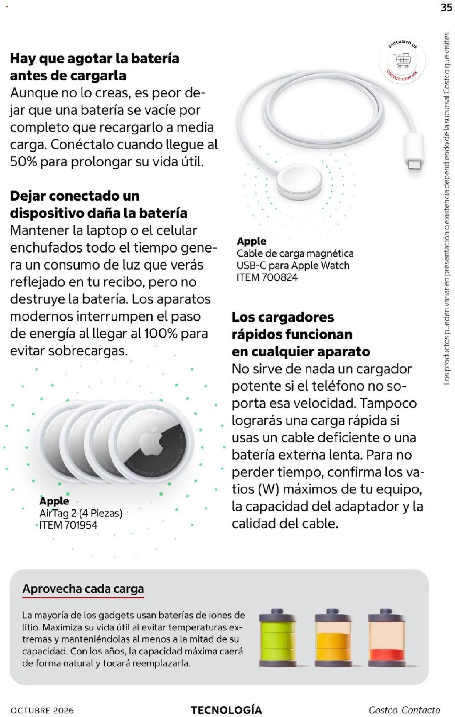 Vista previa las ofertas de la tienda Costco - Costco catálogo Octubre desde el 01/10/2026 