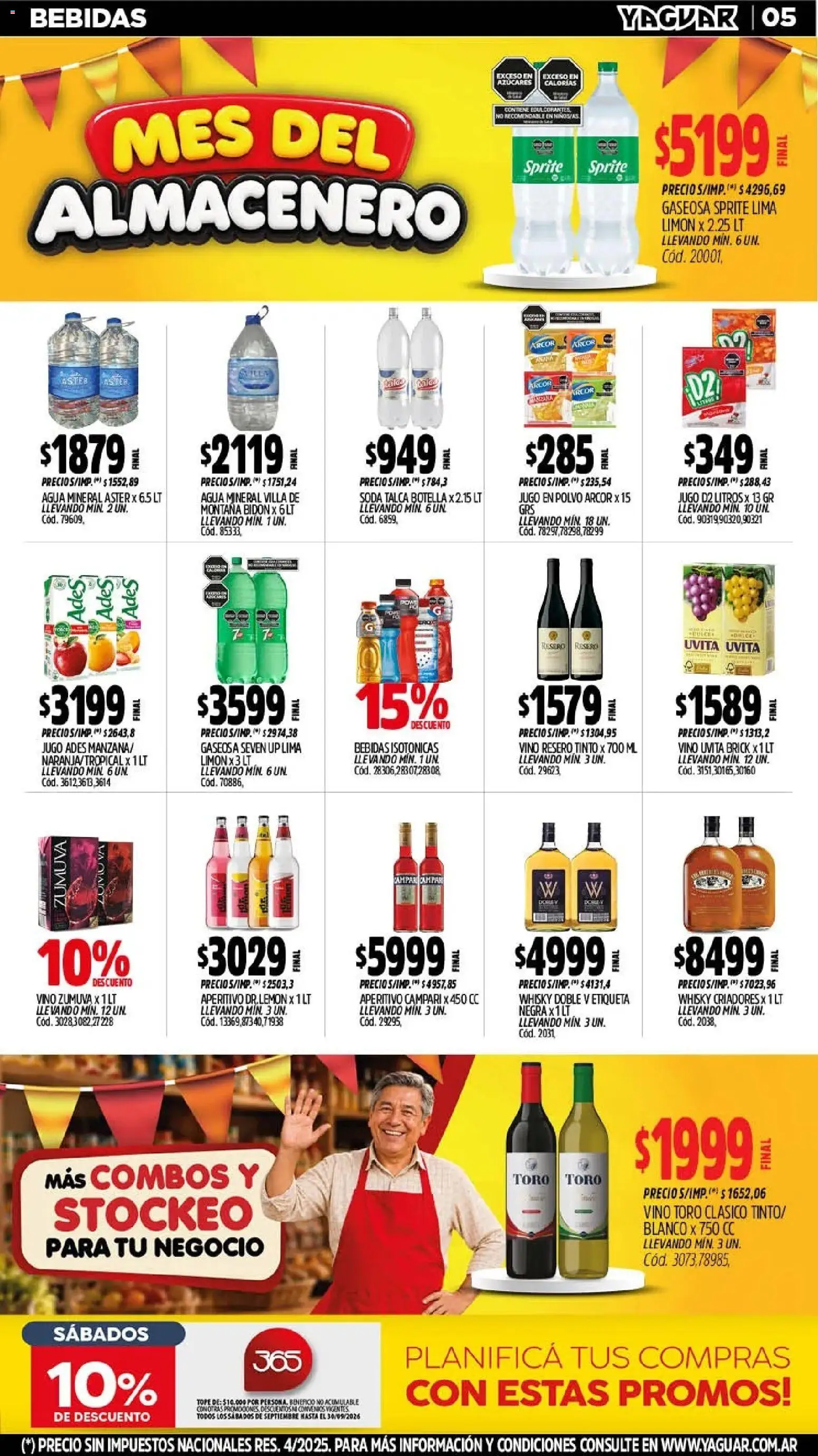 Vista previa del folleto de la tienda Yaguar válido desde el 21/09/2026 