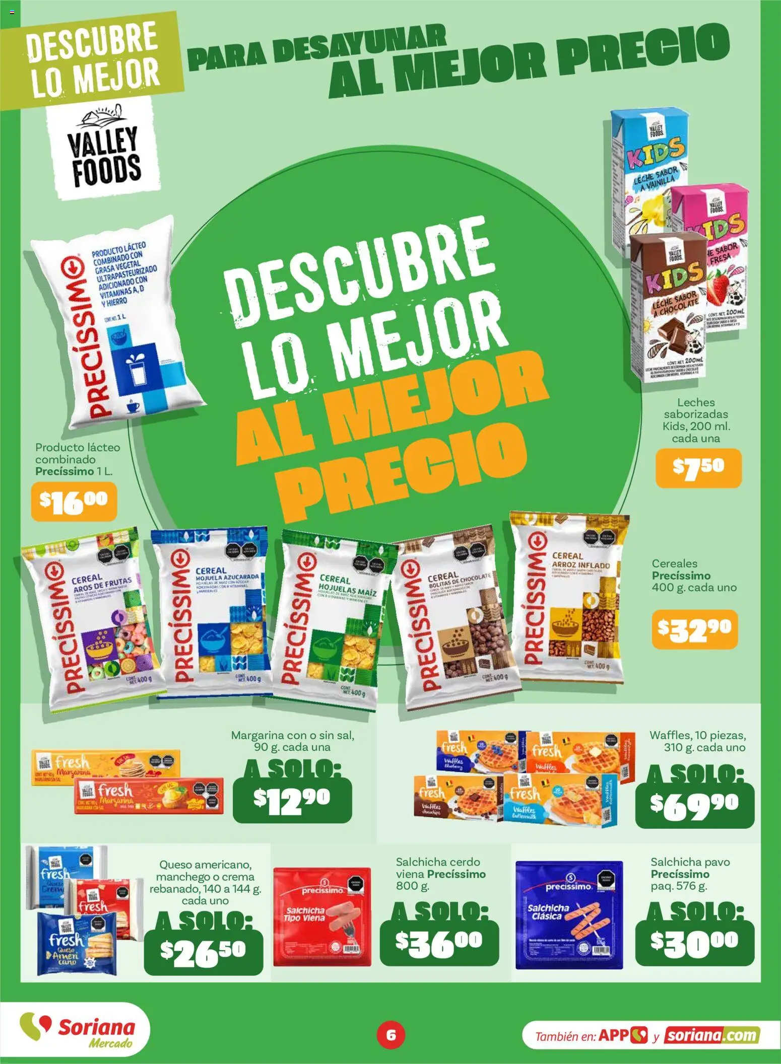 Vista previa las ofertas de la tienda Soriana - Soriana Descubre lo mejor al mejor precio Mercado Nacional desde el 01/09/2026 