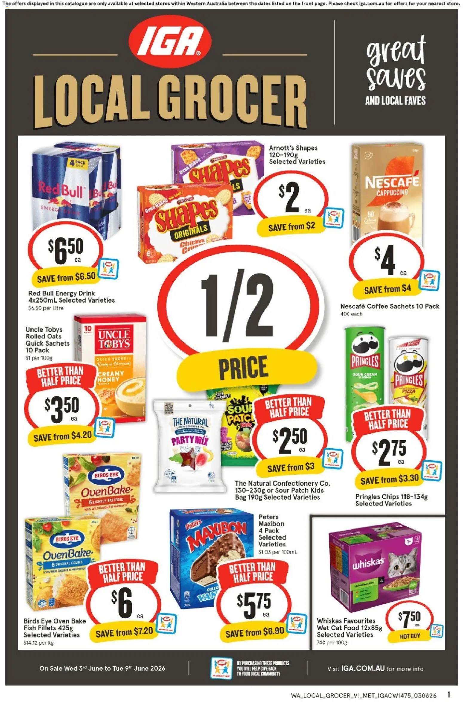 Preview of catalogue IGA Local Grocer WA from shop IGA valid 03/06/2026