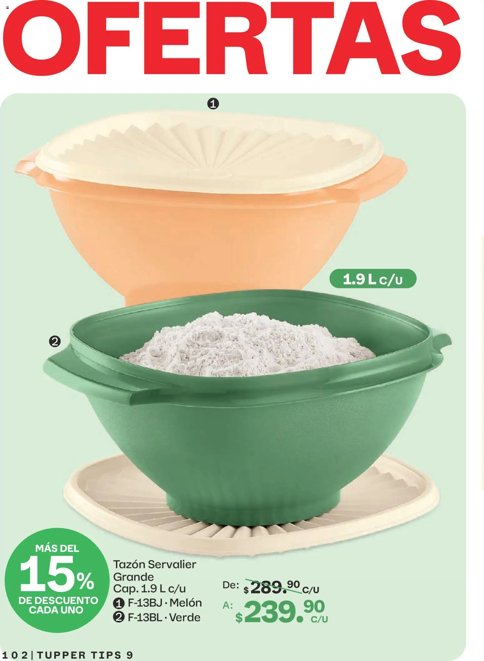 Vista previa las ofertas de la tienda Tupperware - Tupperware catálogo desde el 10/08/2026 