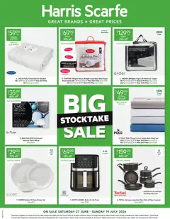 Preview of catalogue Harris Scarfe catalogue from shop Harris Scarfe valid 27/06/2026
